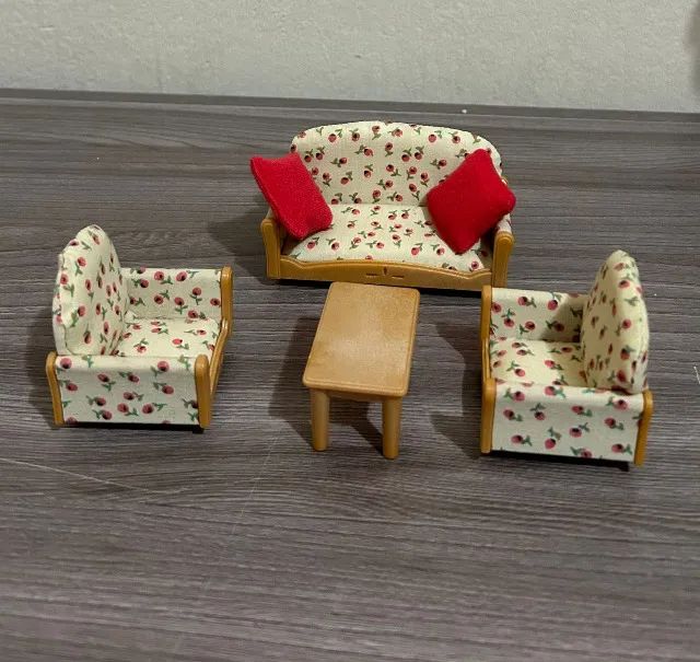 Sofás & Mesa Central - Sylvanian Families - Foto 2