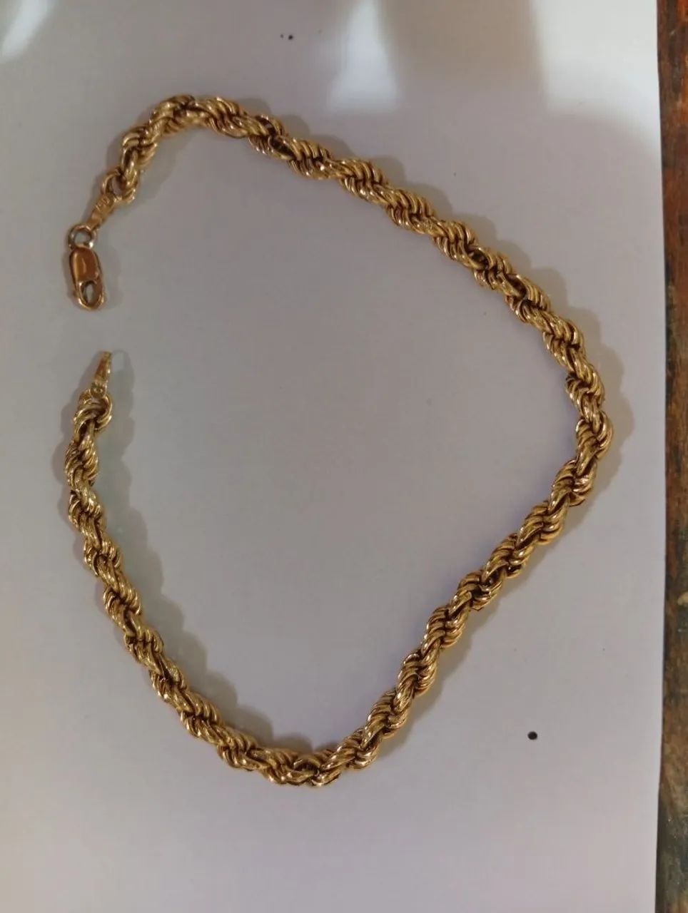 Pulseira de ouro 18k - Foto 2