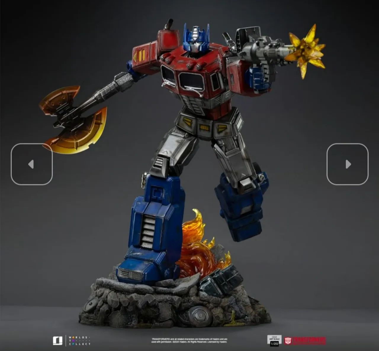 Optimus Prime Iron Studios Transformers - Foto 2
