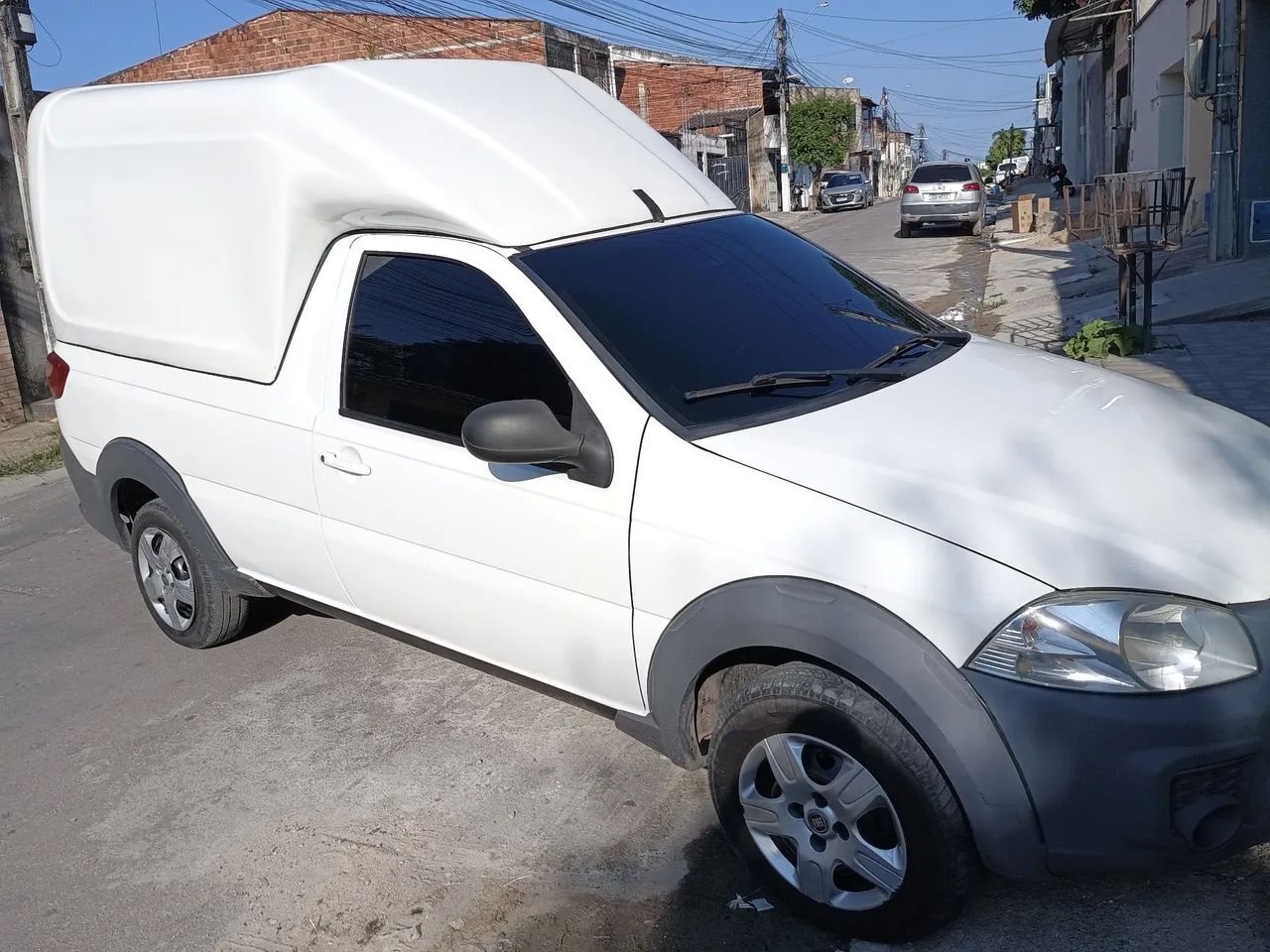 Fiat Strada Working Hard 1.4 Fire Flex 8V CD 2017 - Foto 4