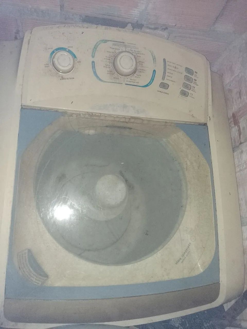 Máquina com defeito