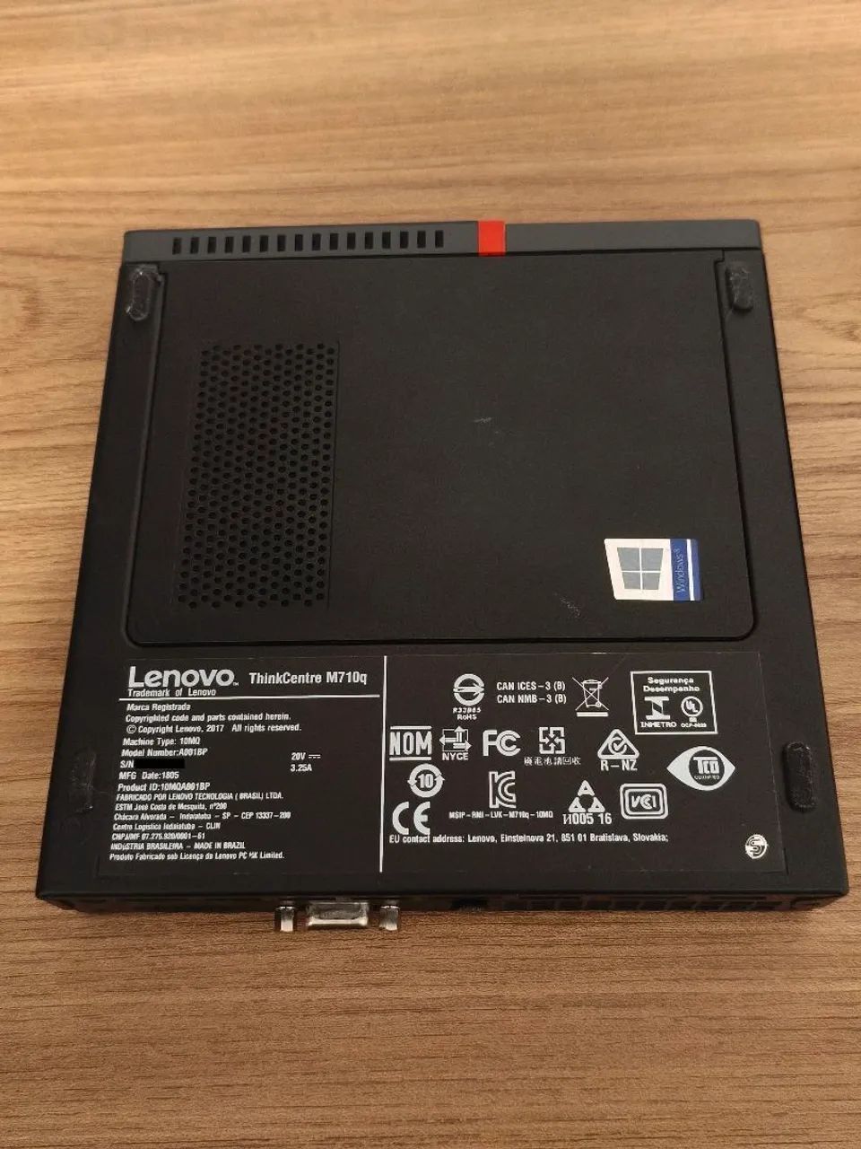 Mini Pc Lenovo Thinkcentre M710q I5 7400t 8gb Ram 240gb Ssd