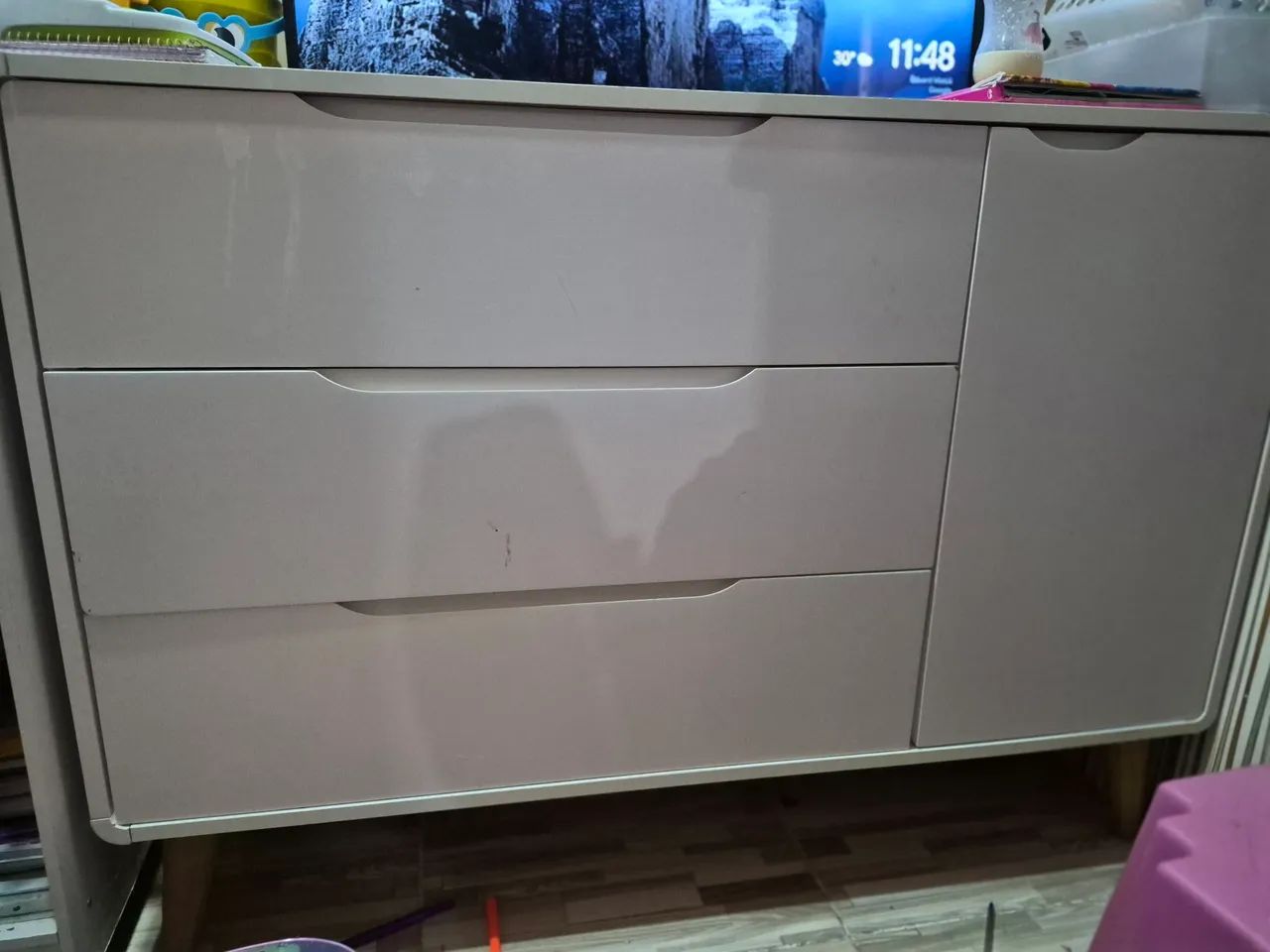 Cômoda de bb de luxo 