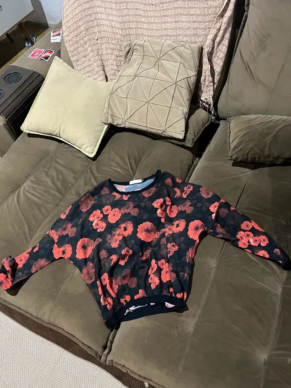 Blusa estampada linda 