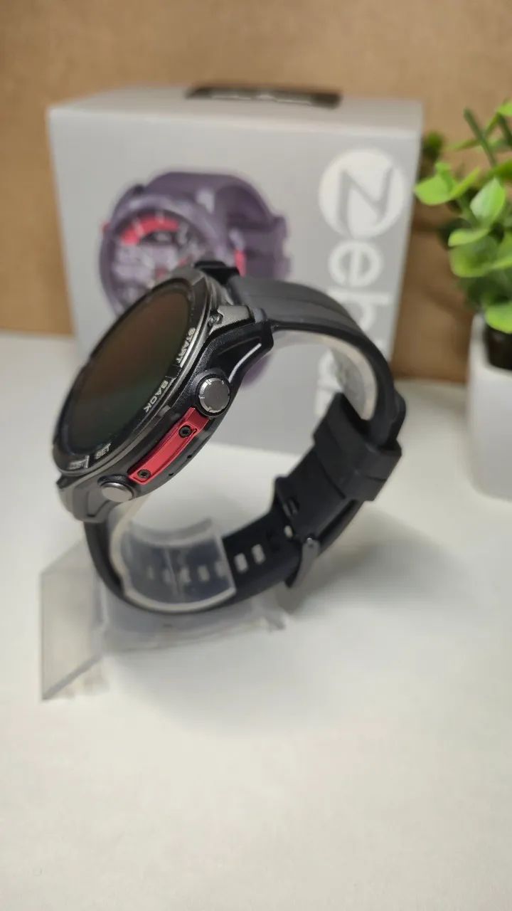 Relógio Smartwatch Zeblaze Stratos 4 - Foto 3