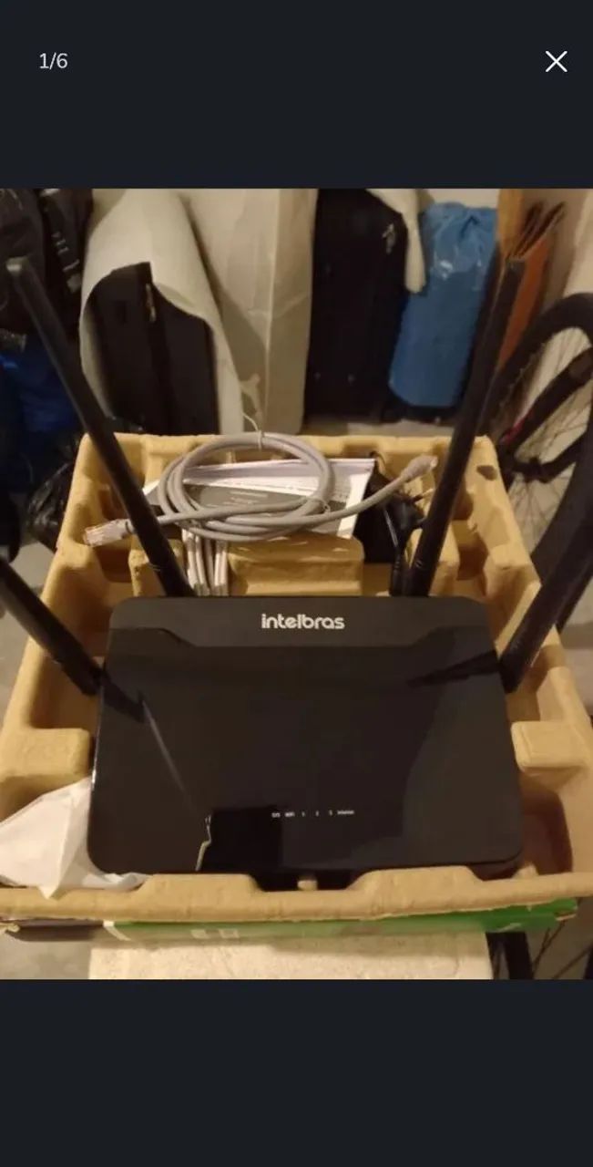 roteador intelbras wireless 4 antenas - Foto 4