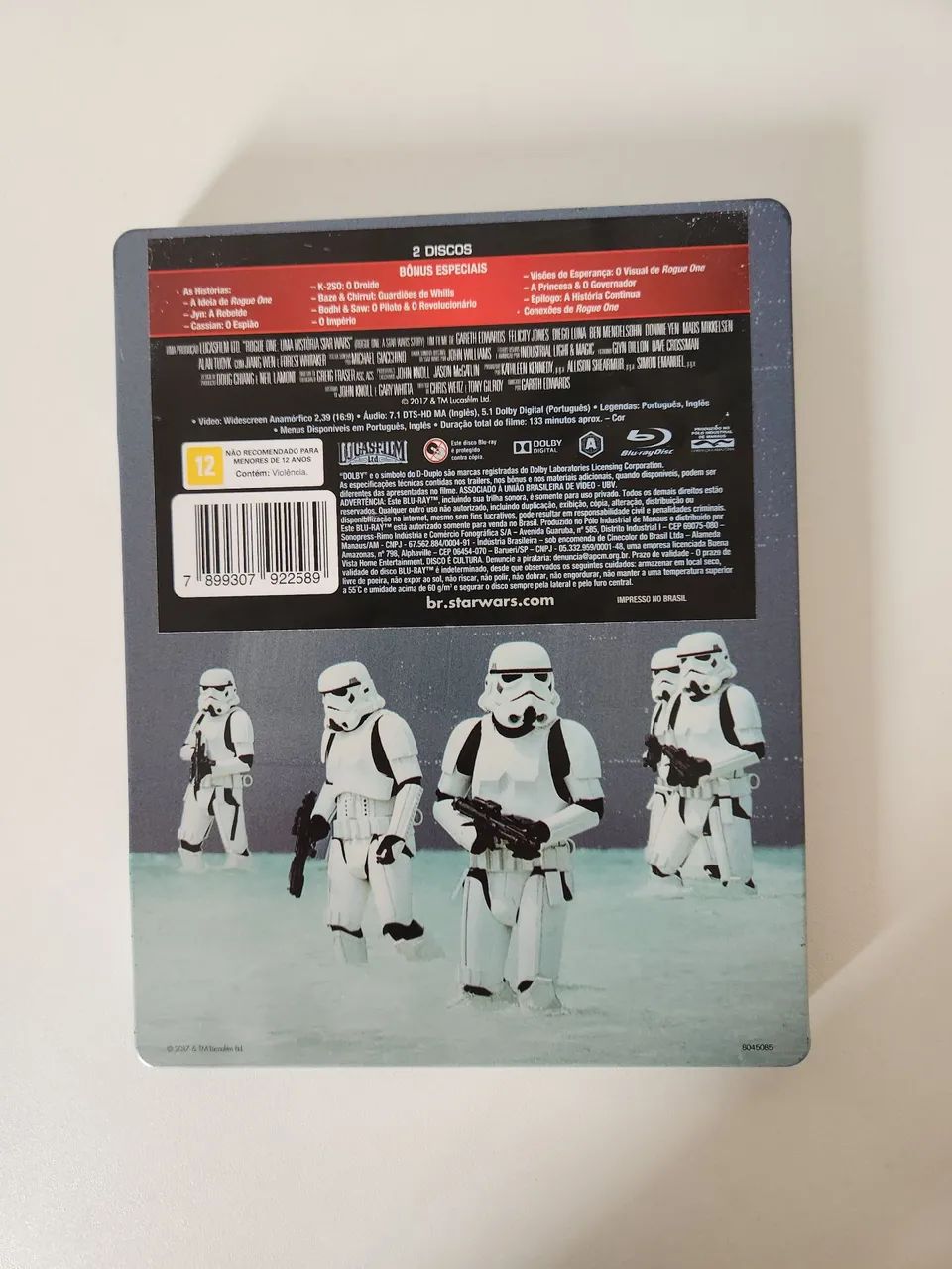 STEELBOOK STAR WARS ROGUE ONE - Foto 2