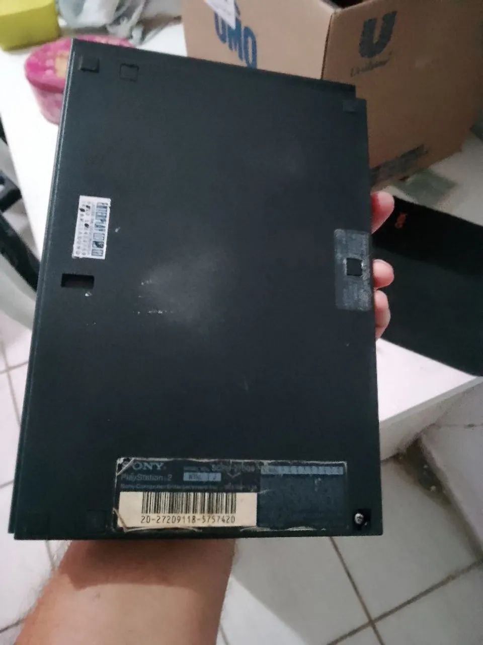 Ps2 slim ( com defeito)