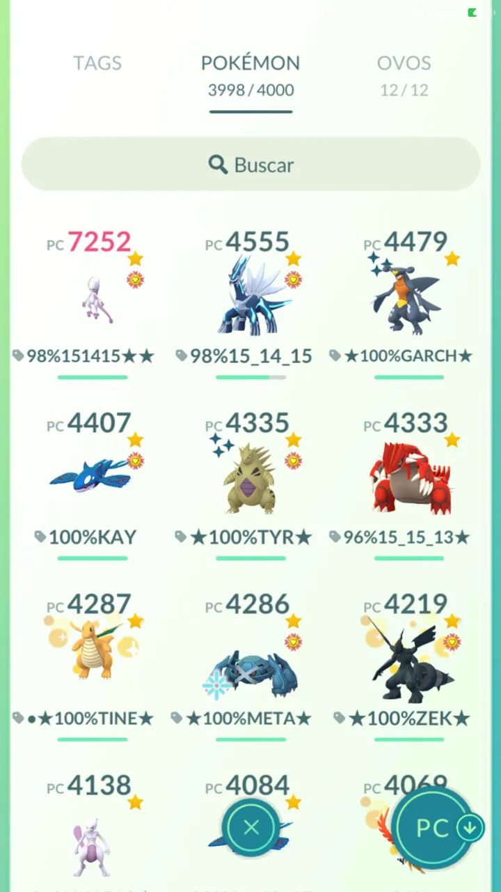 Pokémon GO nível 72 - Foto 5
