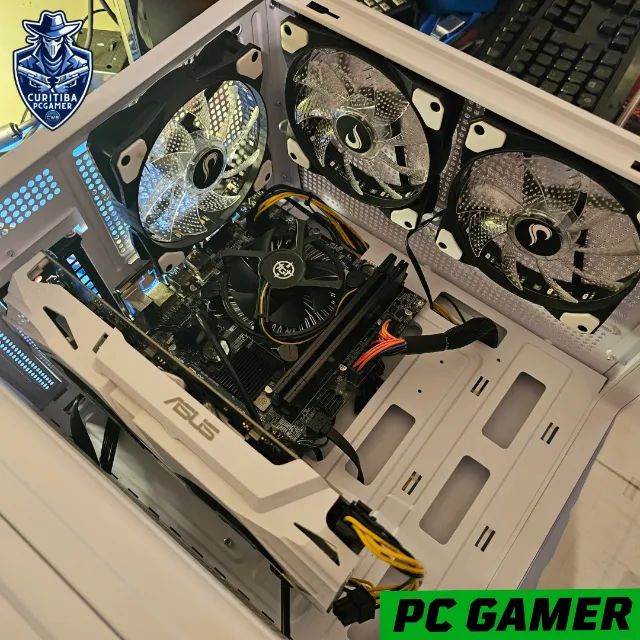 PC 20) PC Gamer Intel i5-8500 16GB NVMe GTX1060 6GB - Computadores
