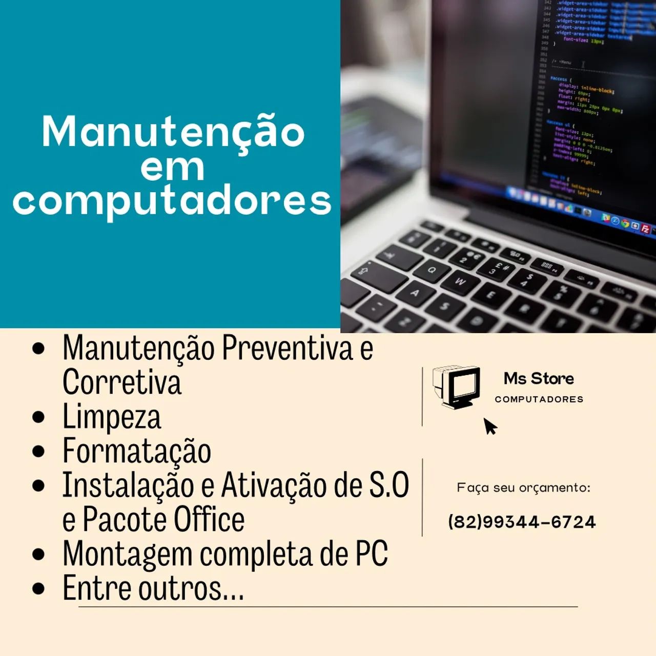 Manutenção de Pc / Notebook