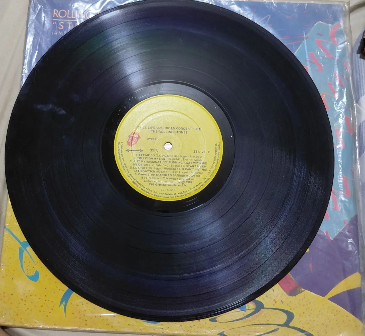 LP em vinil da banda The Rolling Stones- Vintage 1981 - Foto 3