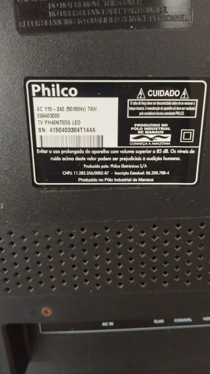 Vendo 2 TVs:  40"(Philco) e uma 50"(Philips).  - Foto 3