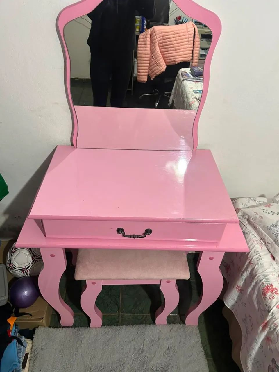 Penteadeira Rosa - Foto 2