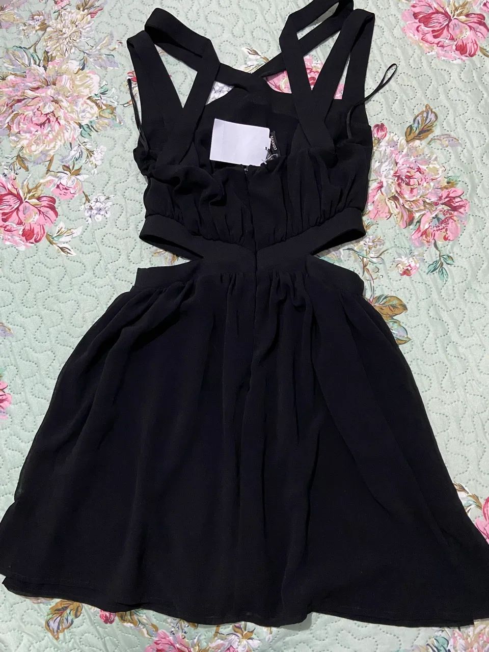 Vestido Preto Verão- Mango PP - Foto 2