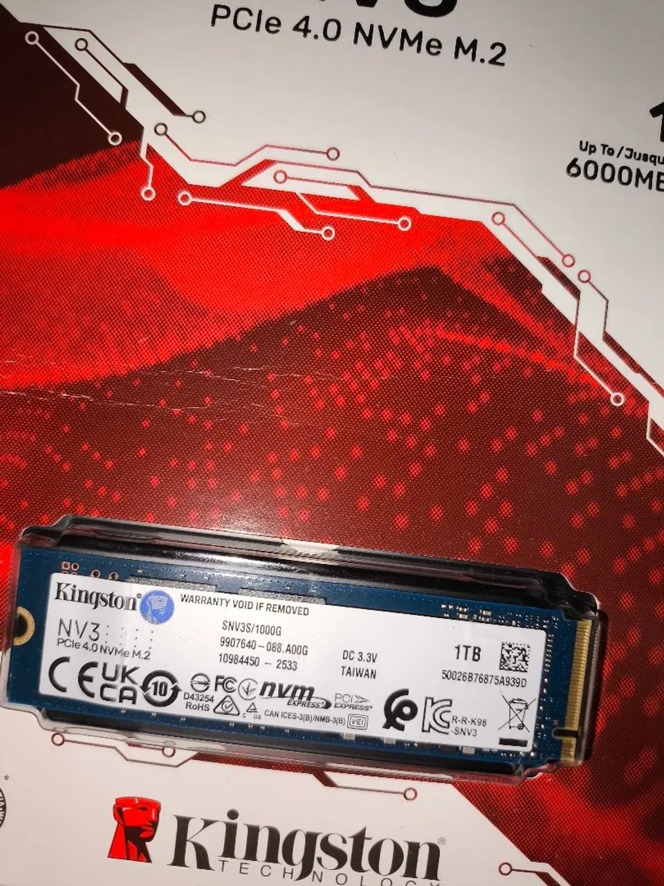SSD Kingston lacrado 1TB - Foto 3