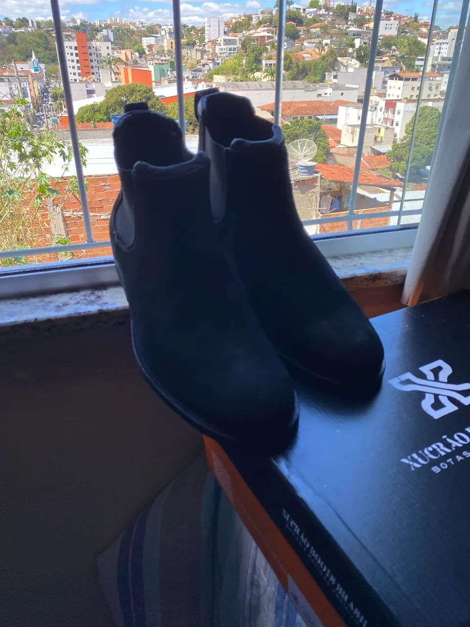 Bota de couro Nova - Foto 2