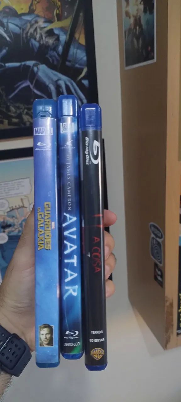 Blu-rays - Avatar, Guardiões da Galáxia, It (A Coisa) 