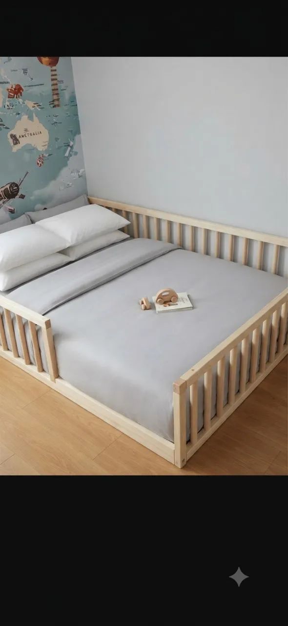 Cama montessoriana casal