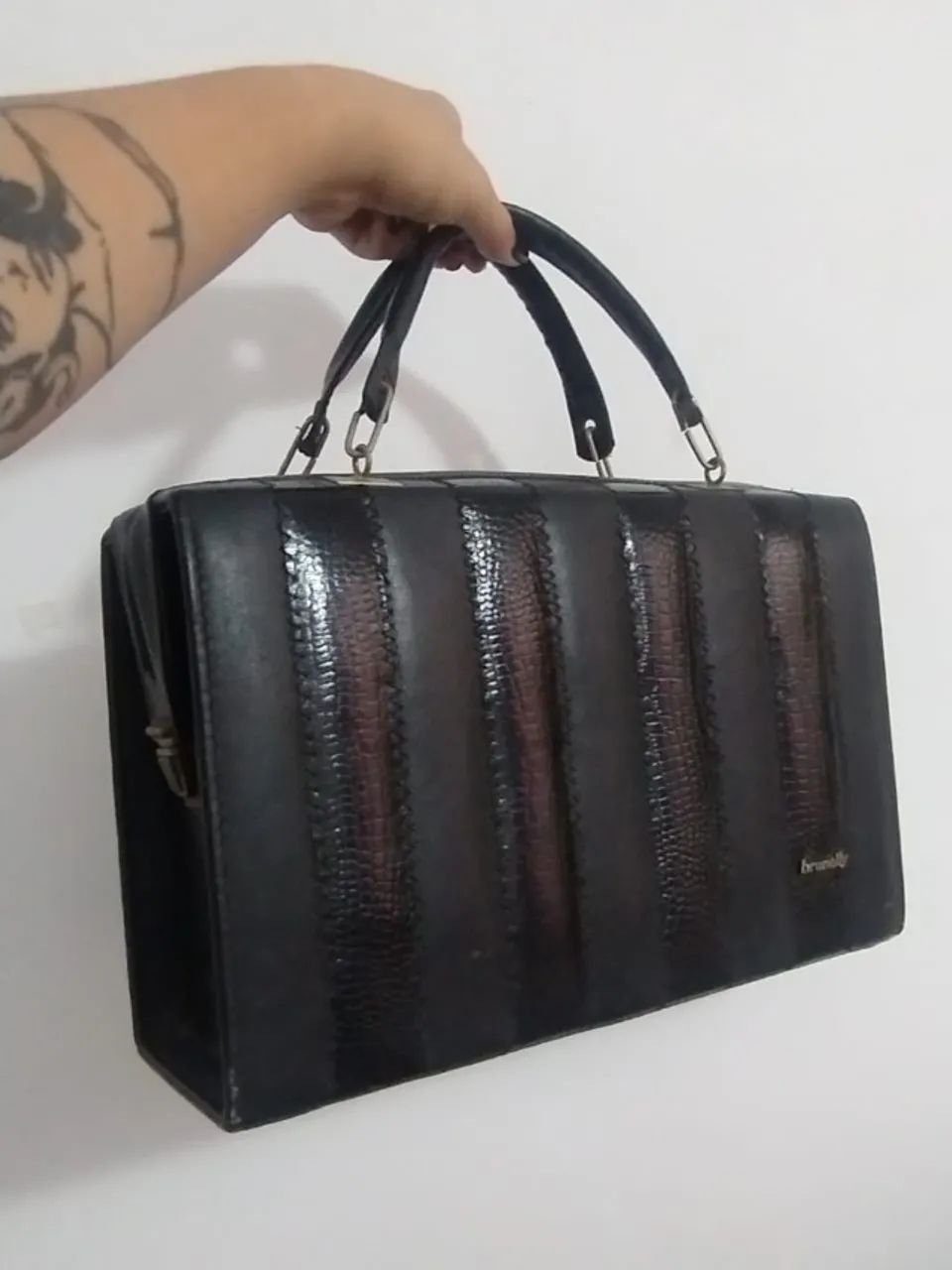 Bolsa Maleta Couro