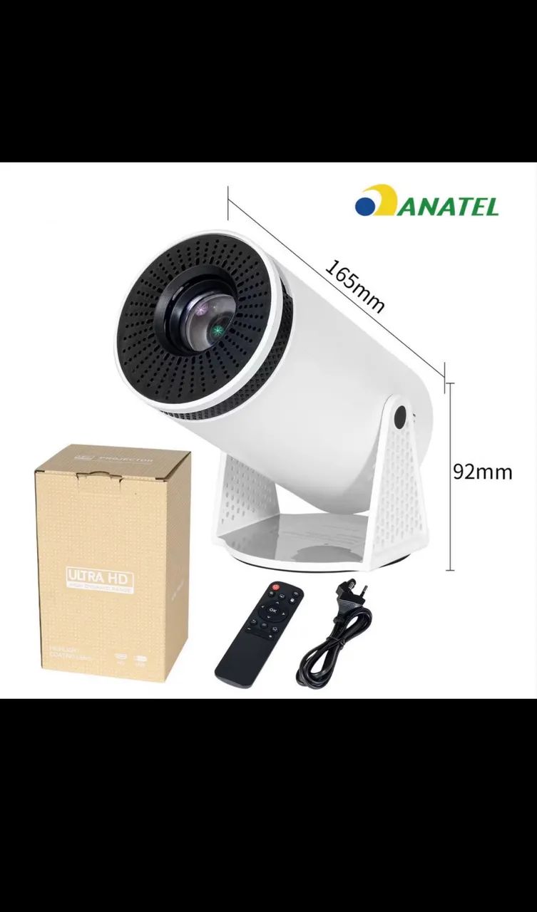 Projetor HY300 Bivolt 4K com Wi-fi e Bluetooth compatível com Android e iOs - Foto 6