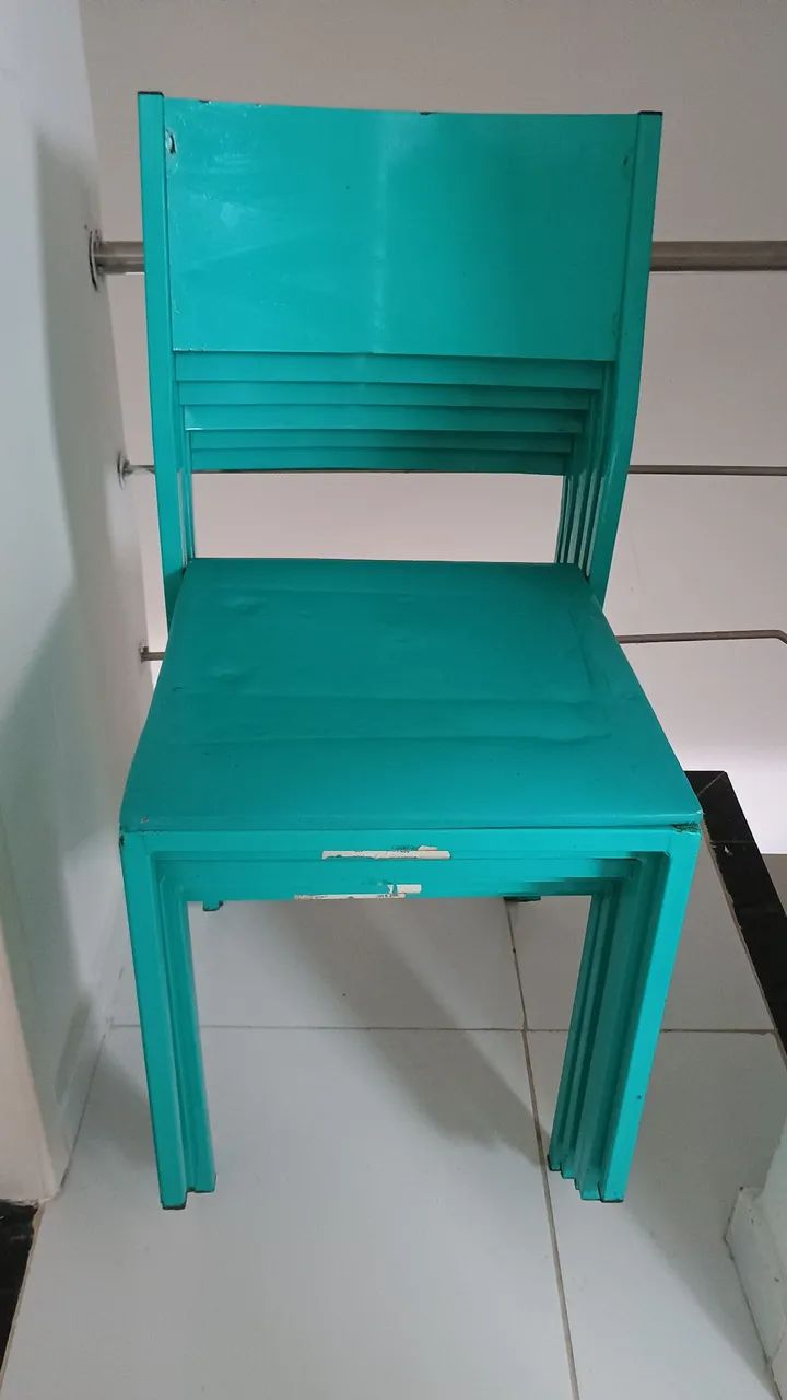 Cadeiras tubolares - Foto 3