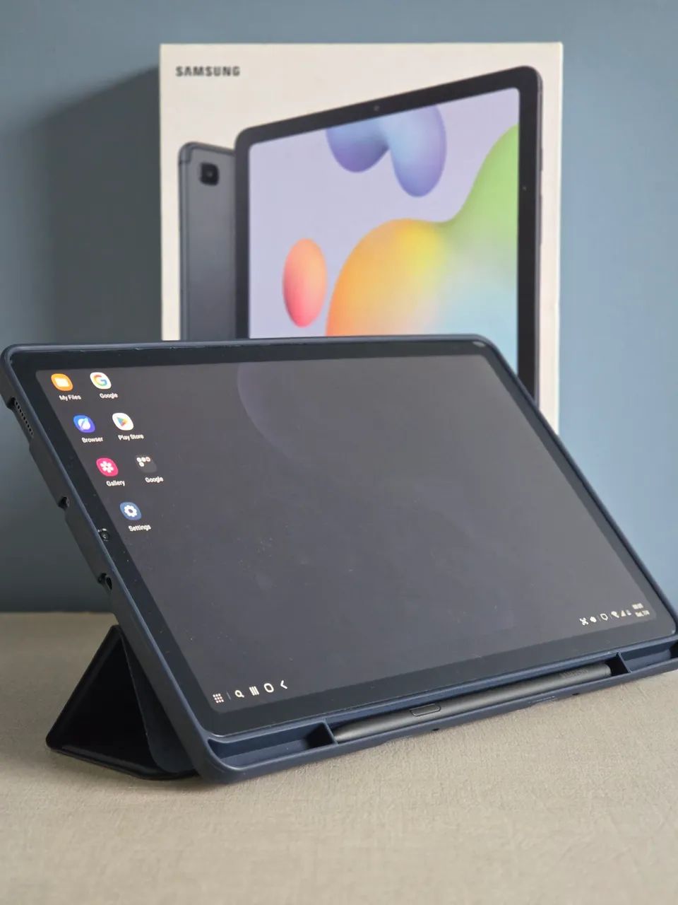 Galaxy Tab S6 Lite 64GB com acessórios  - Foto 4