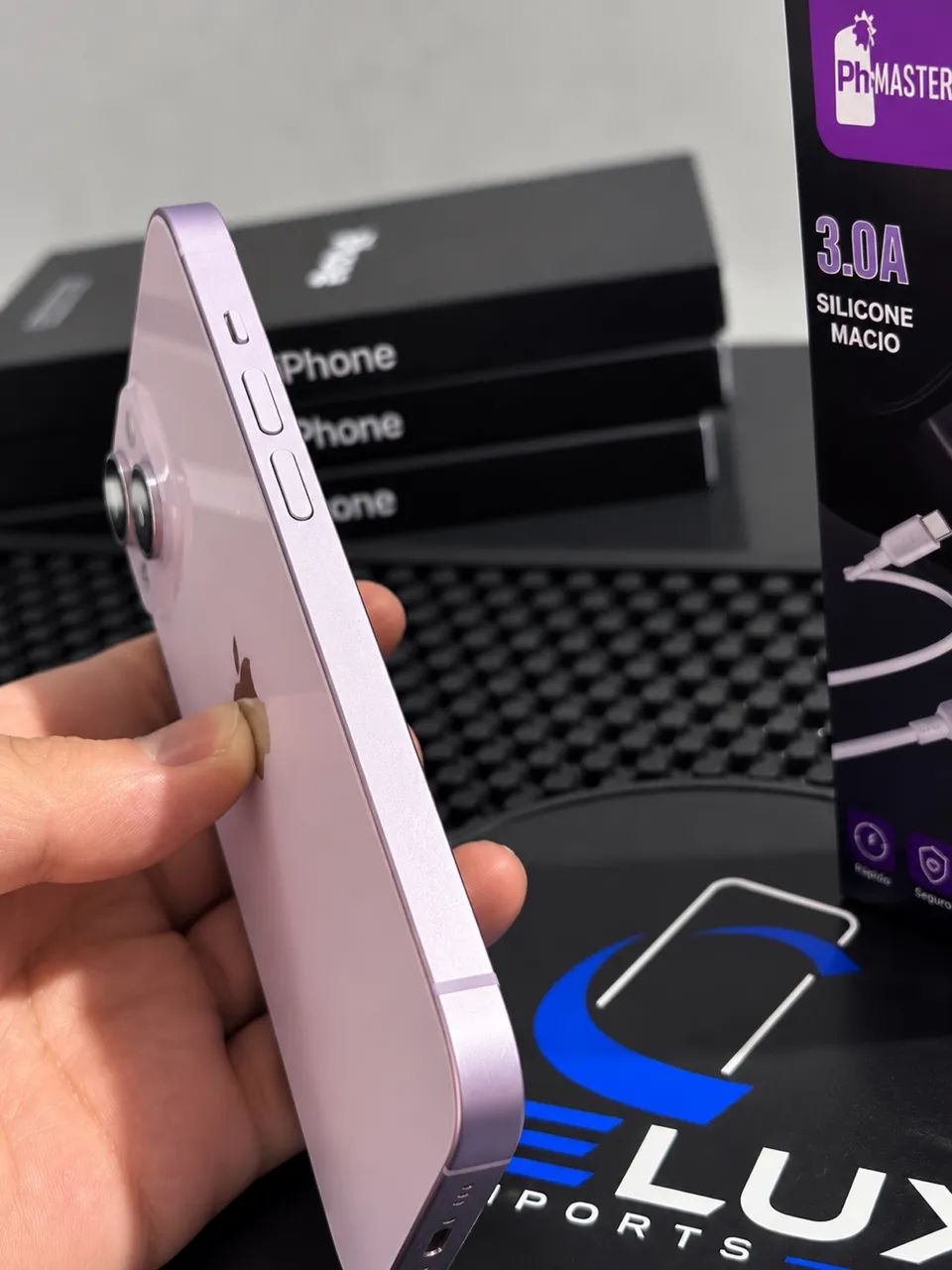 iPhone 14 128gb Roxo SEM DETALHES  - Foto 4
