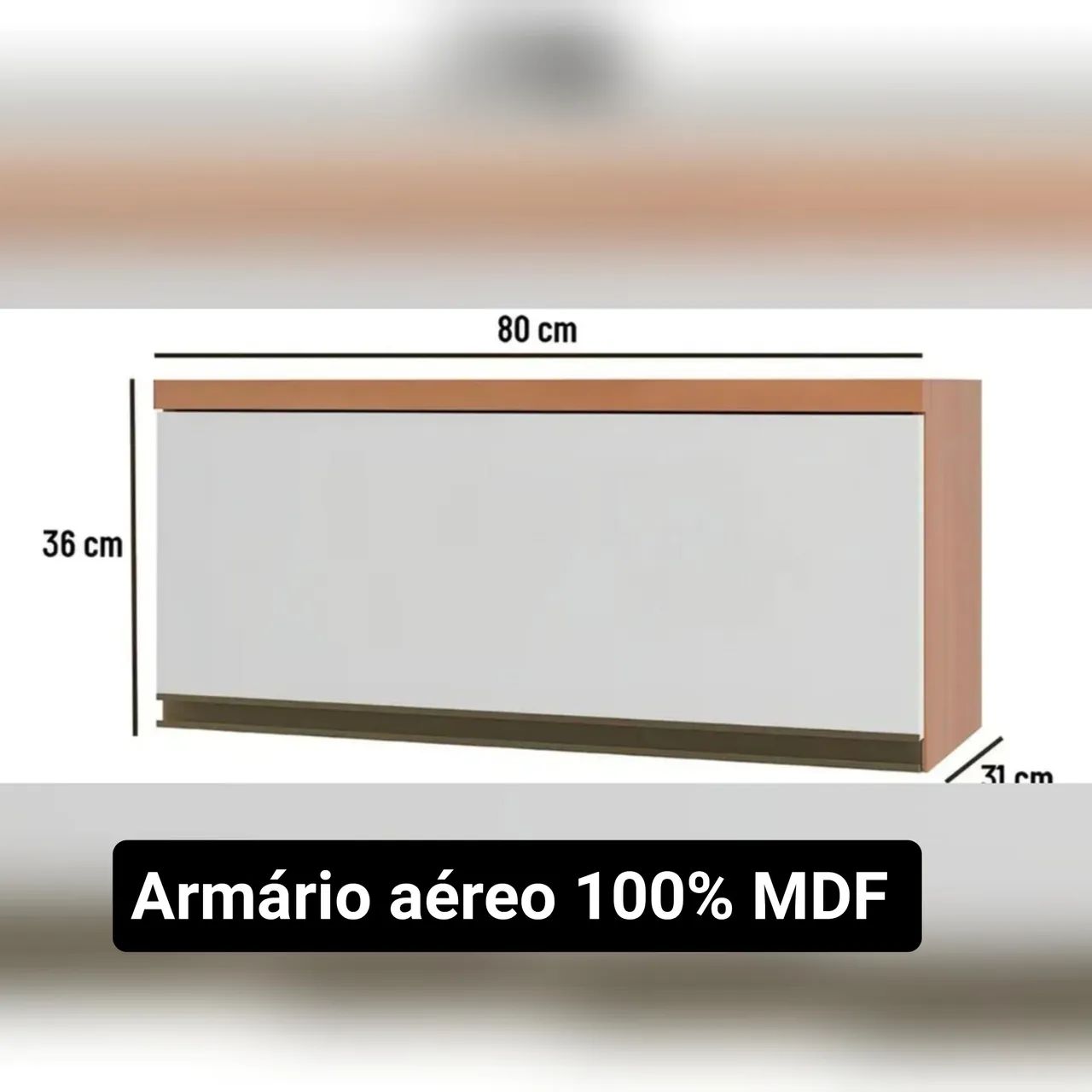 Armários aéreos 100% MDF  - Foto 2