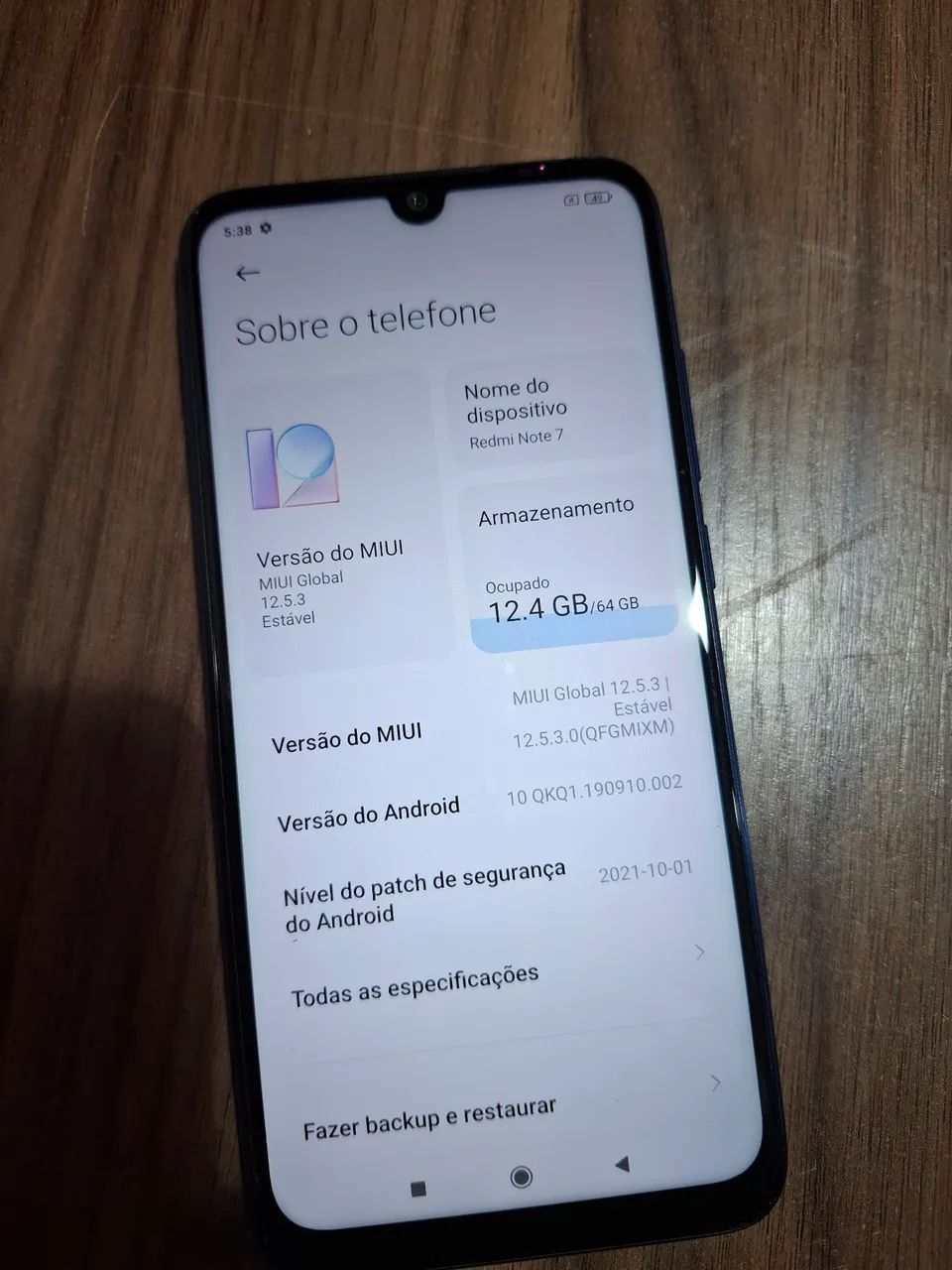 Celular Xiaomi Redmi Note 7 - Bateria Nova - Foto 3