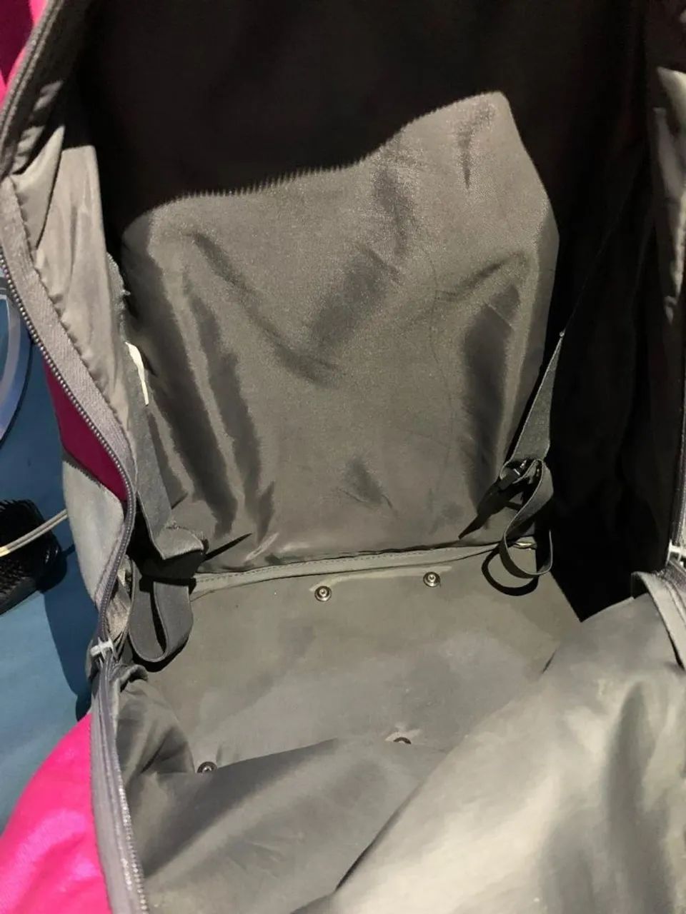 Mochila samsonite rosa de carrinho e costas - Foto 3