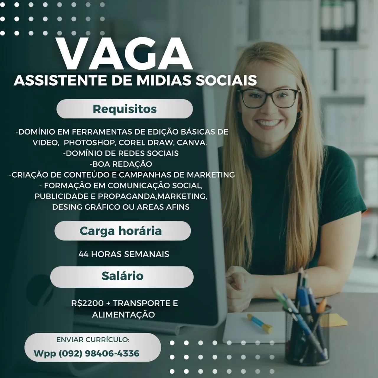 Vaga de emprego 