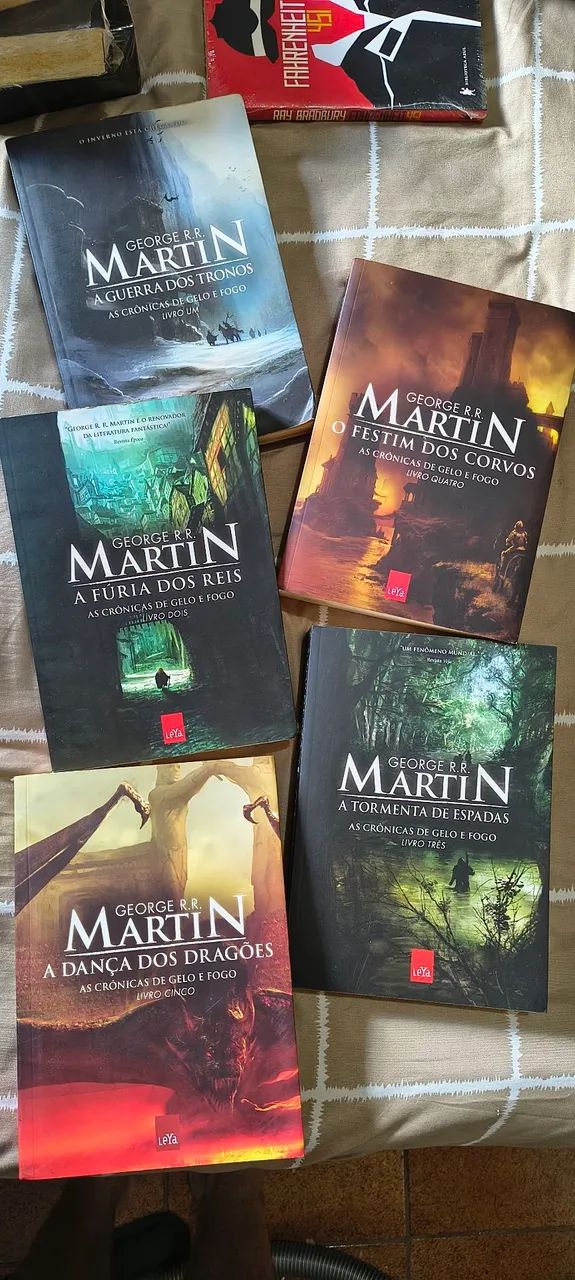 As crônicas de gelo e fogo - Game of thrones 