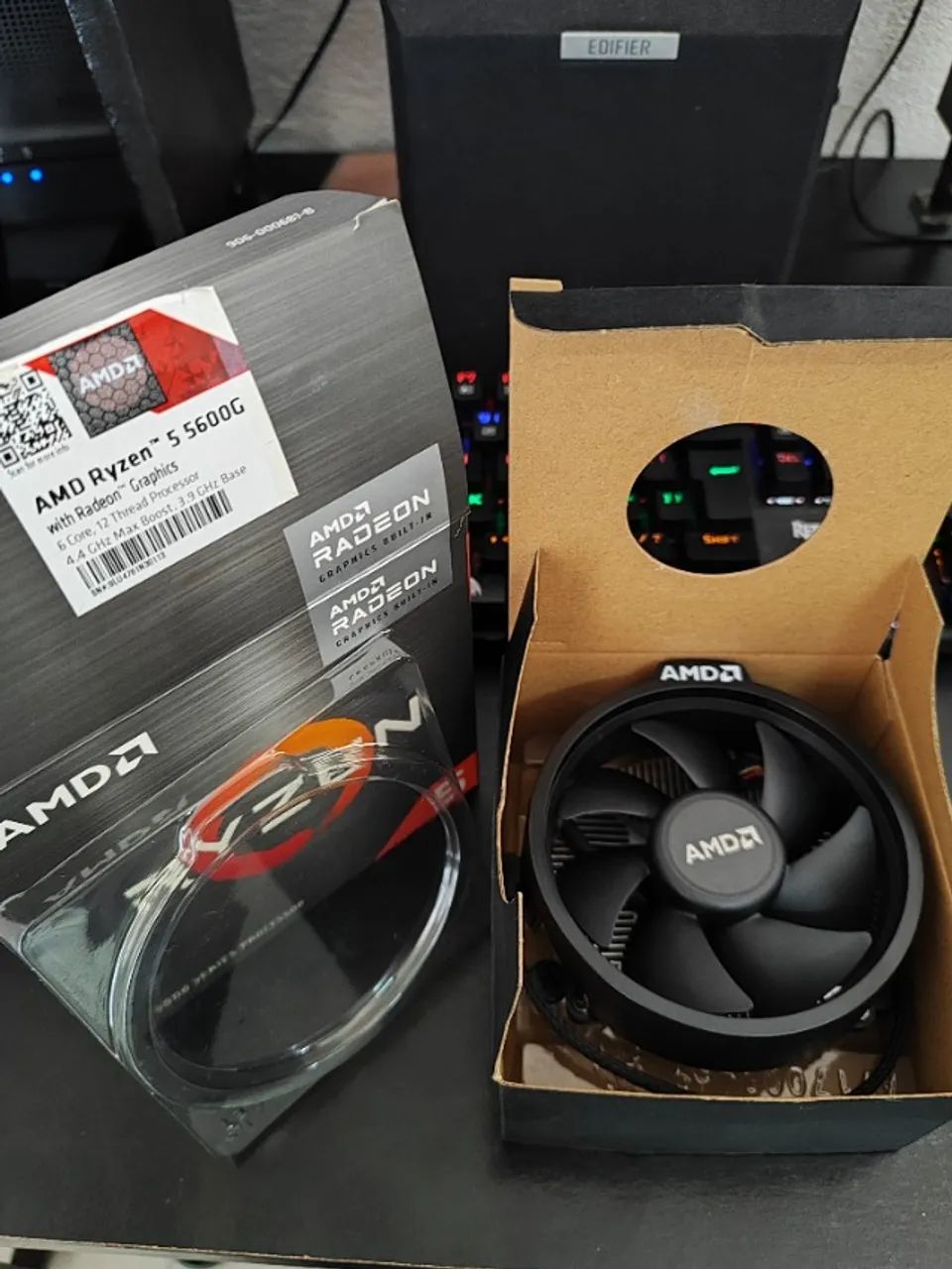 Processador AMD Ryzen 5 5600G + watercooler Deepcool Le240 - Foto 2