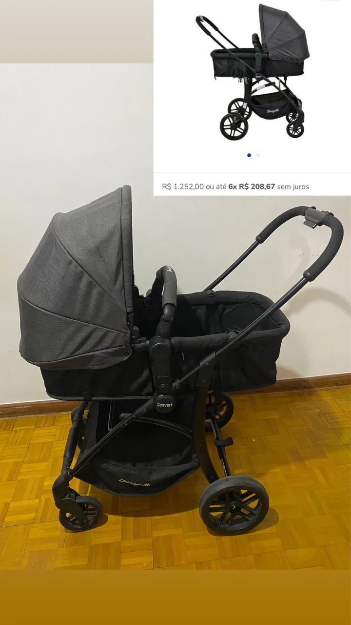 Carrinho Moisés  - Foto 4