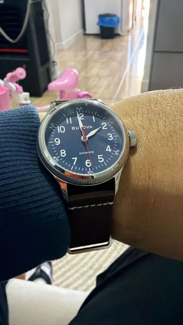 Relógio bulova swiss militar - Foto 3