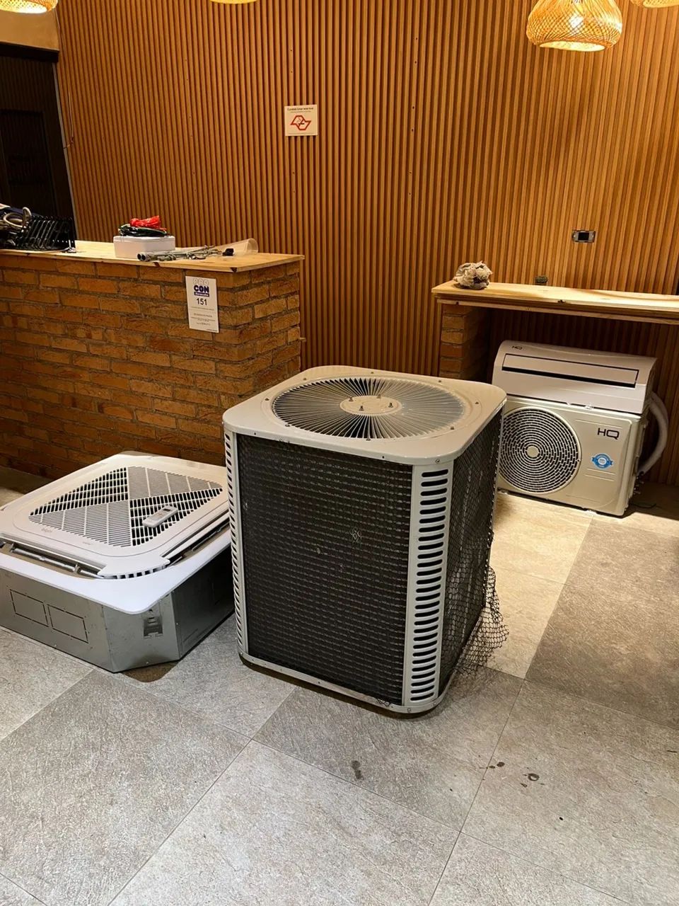 Ar condicionado cassete Elgin 