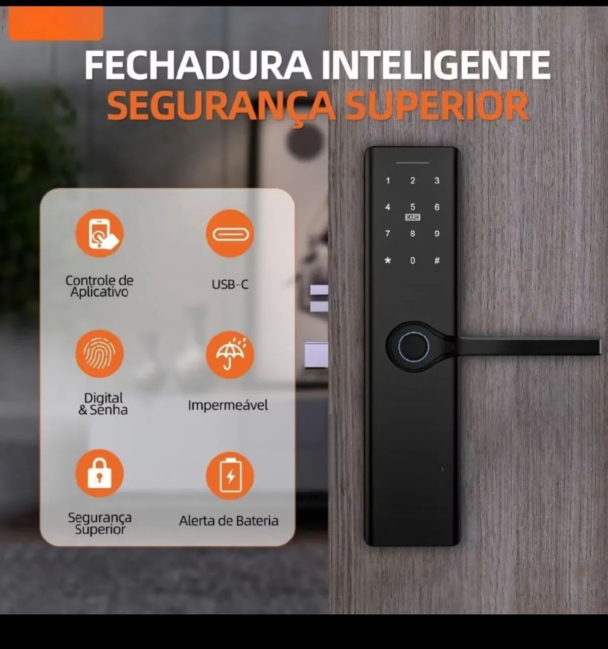 Instalador de fechadura eletrônica, digital, inteligente,qualquer modelo  - Foto 2