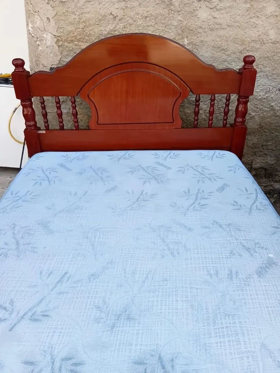 Cama Casal Com Colchão - Aceito Oferta - Foto 4