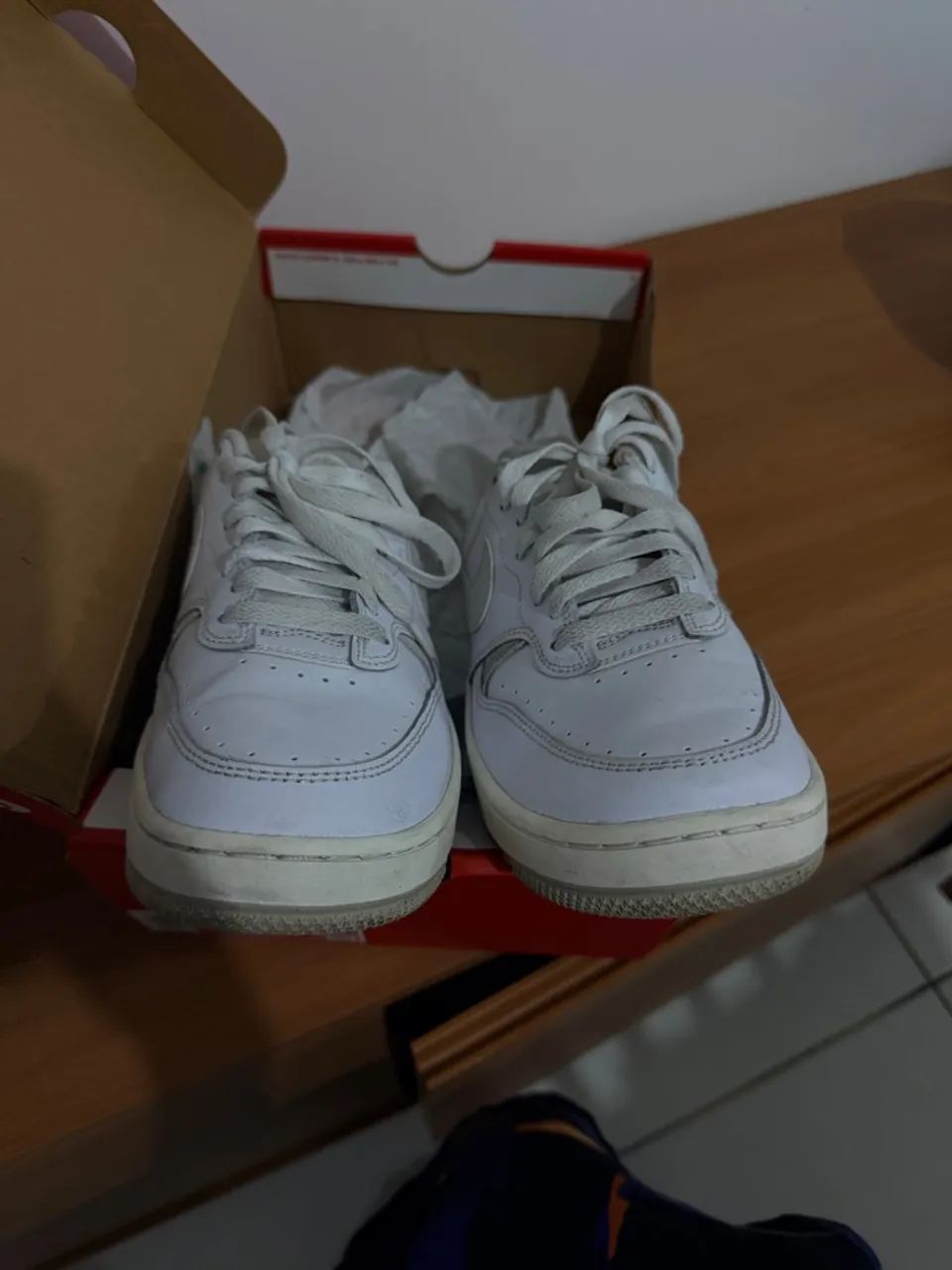 Tênis Nike Branco Gamma Force 38 - Foto 2