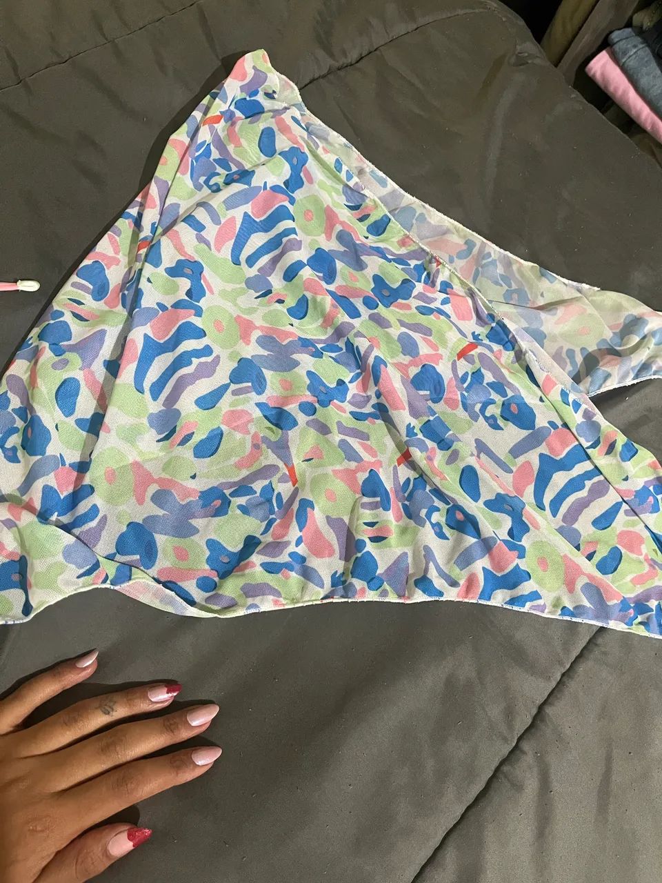 Biquíni SHEIN 3 peças estampado  - Foto 4