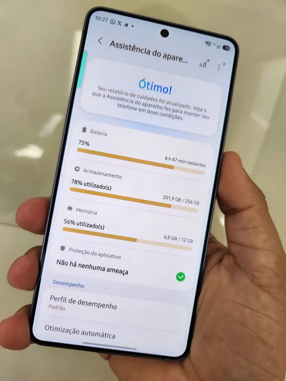 Samsung Galaxy S26 Ultra 256GB Roxo (com caixa original) - Foto 3