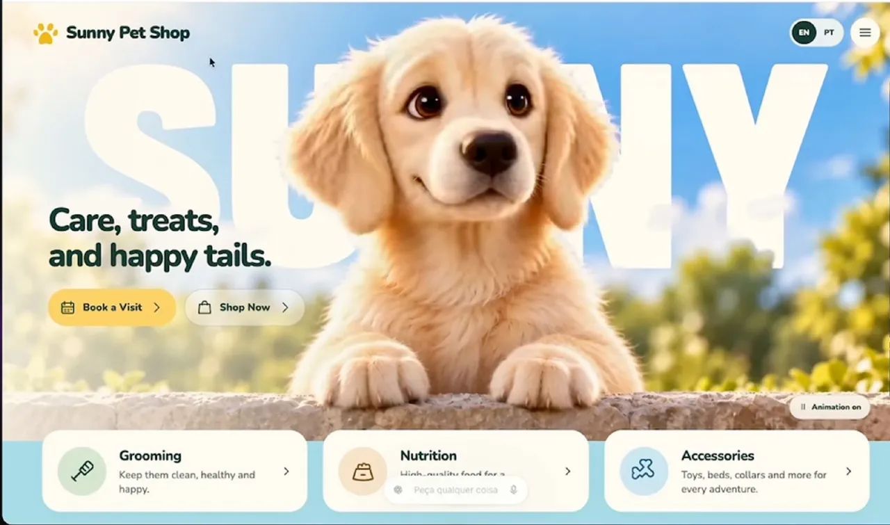 Sites rápidos<br>