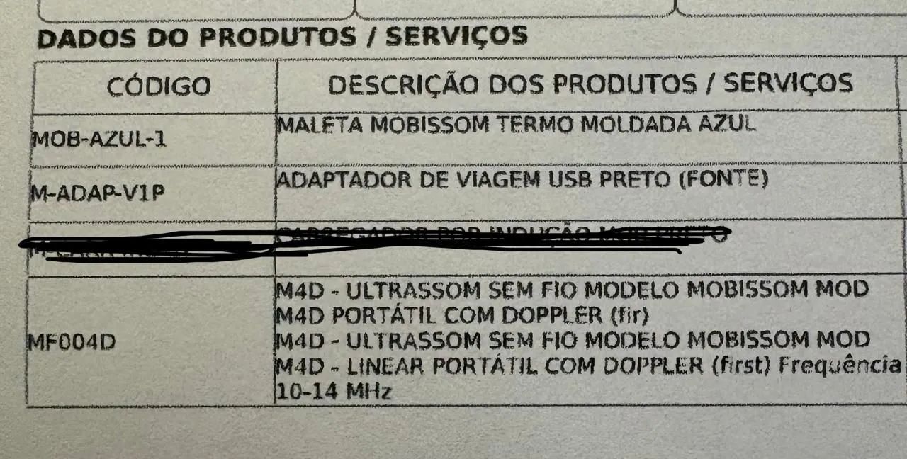 Vendo aparelho de ultrassom da marca Mobissom. - Foto 3