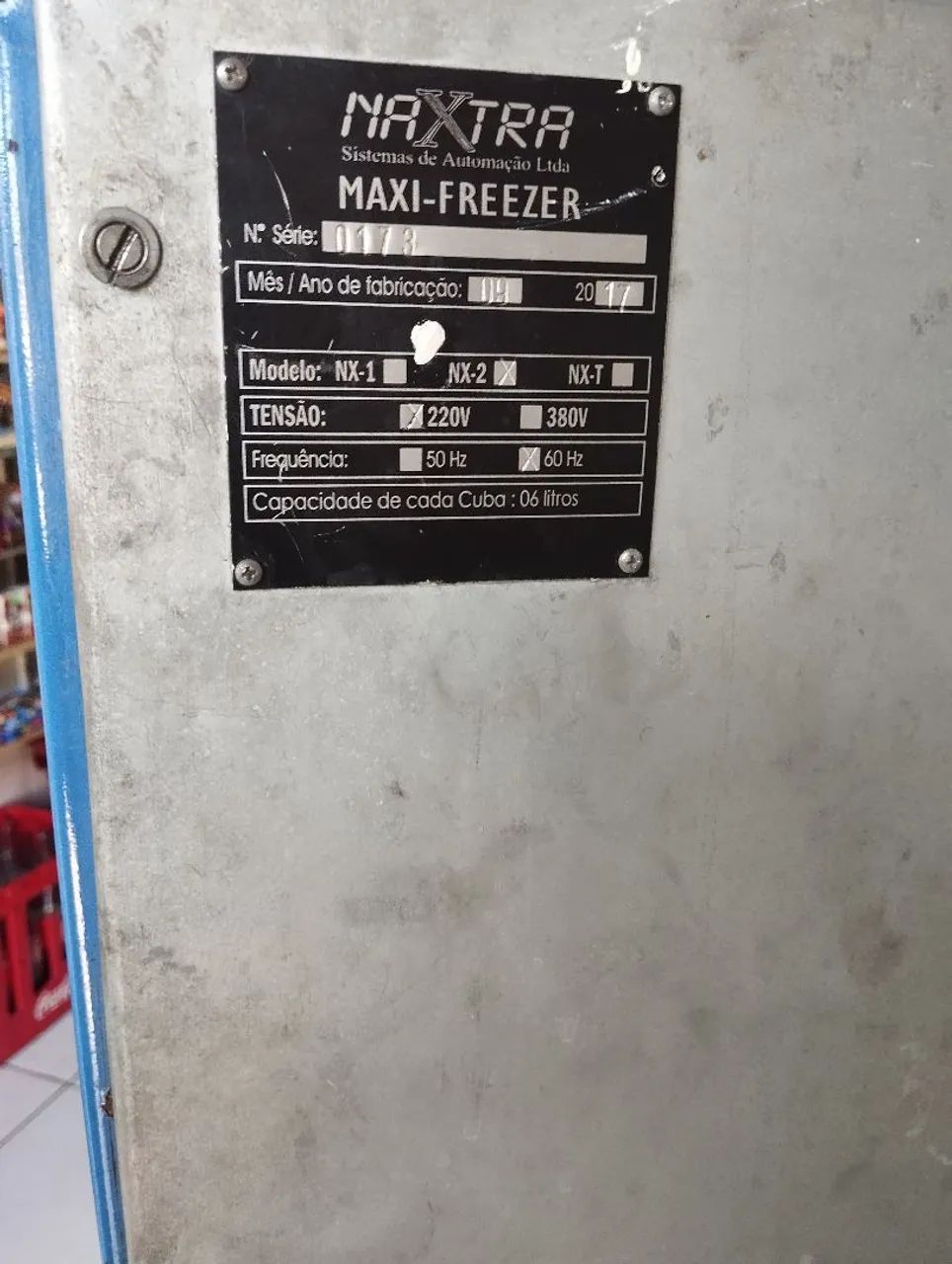 Máquina de sorvete expresso 