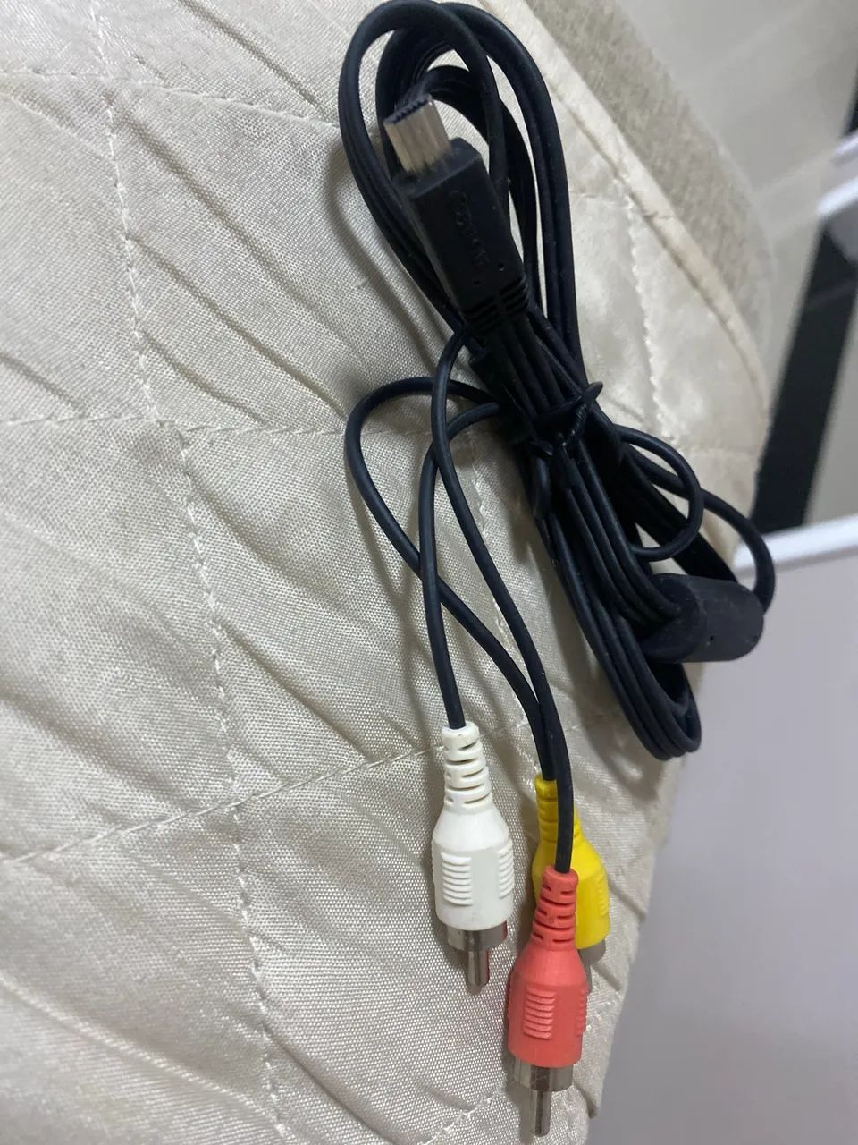 Cabo canon rca áudio 