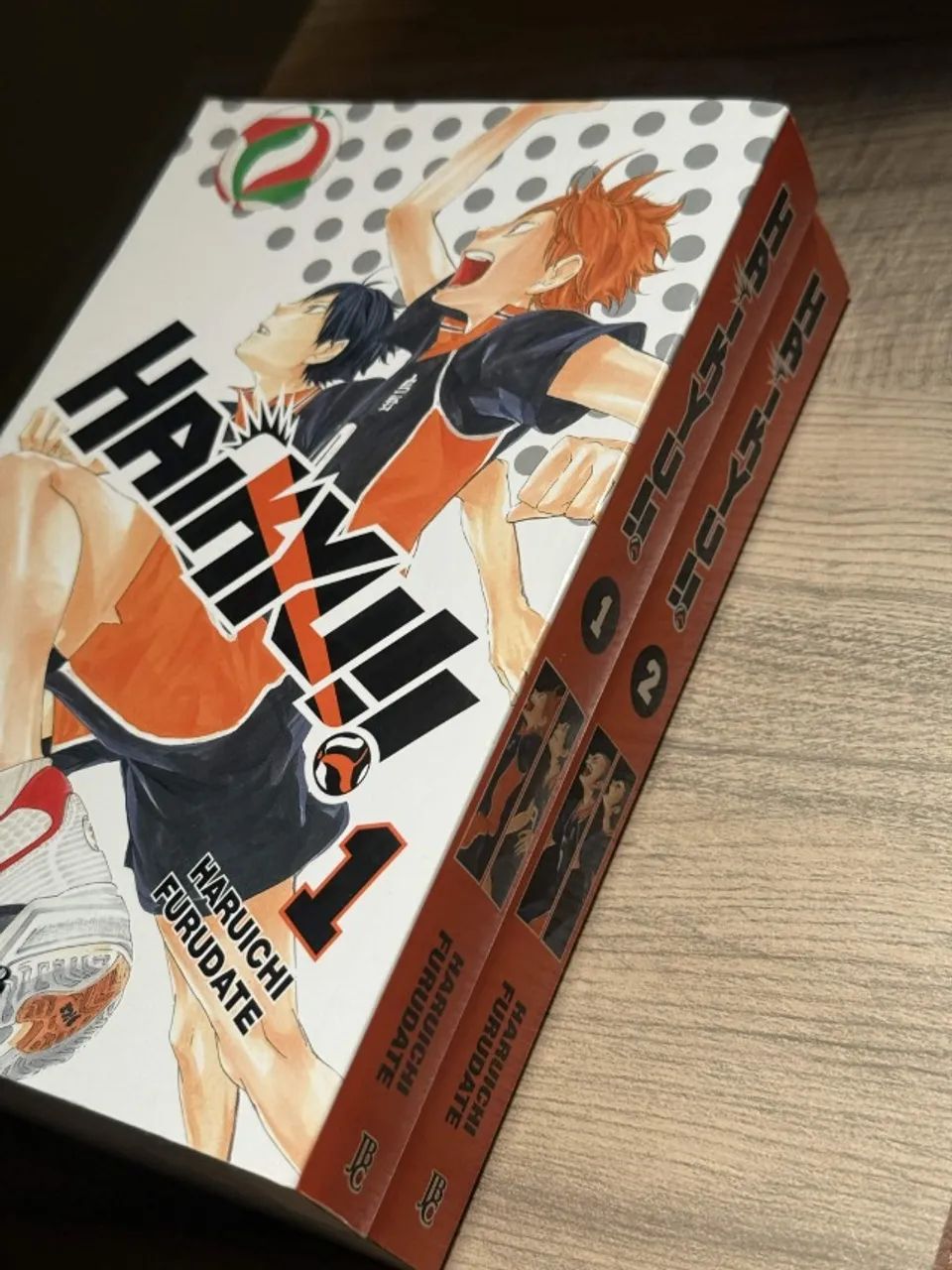 Mangá Haikyuu Vol 1 e 2 - Foto 2