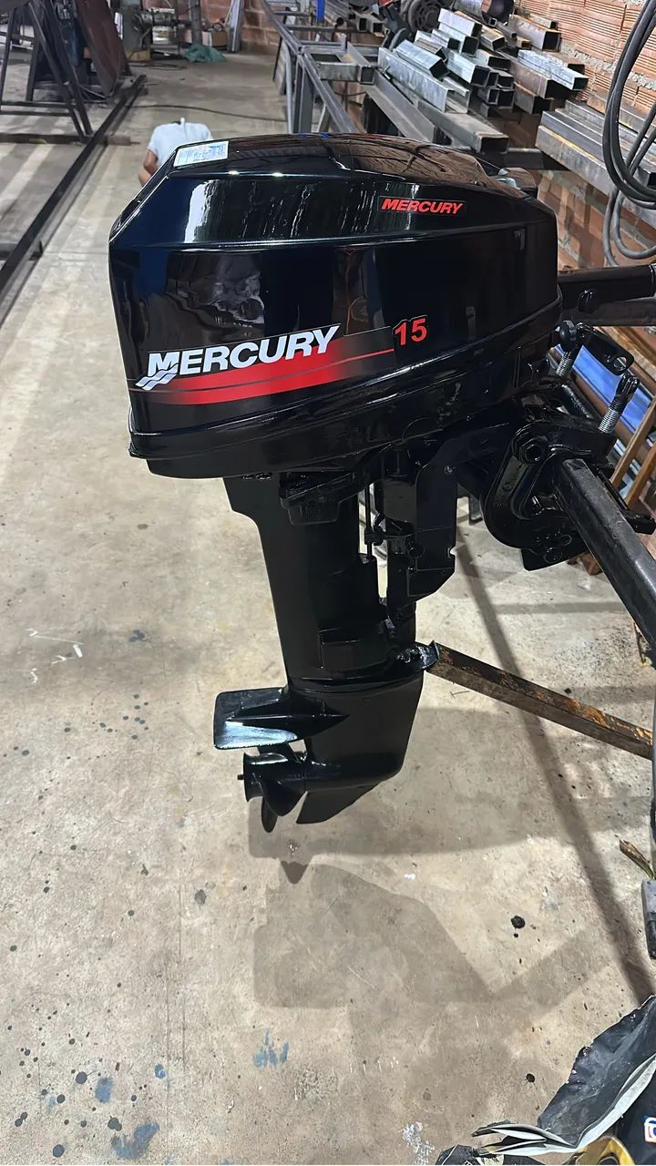 Vendo motor mercury 15 - Foto 2