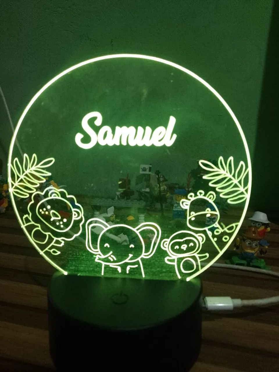 LED com nome Samuel várias cores - Foto 3