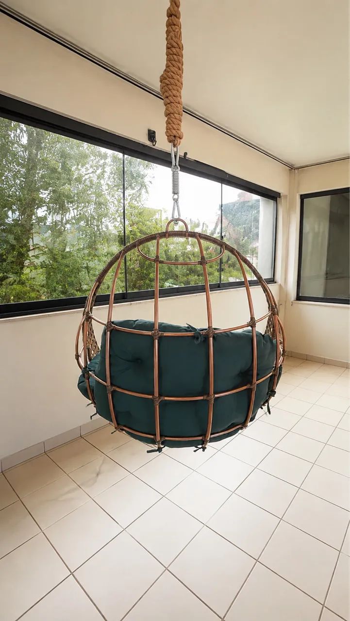 Balanço suspenso Pérola em alumínio - estado impecável - Foto 2